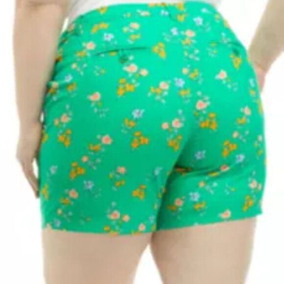 Crown & Ivy Shorts Size 16 Caroline Stretch NWOT - Picture 2 of 14